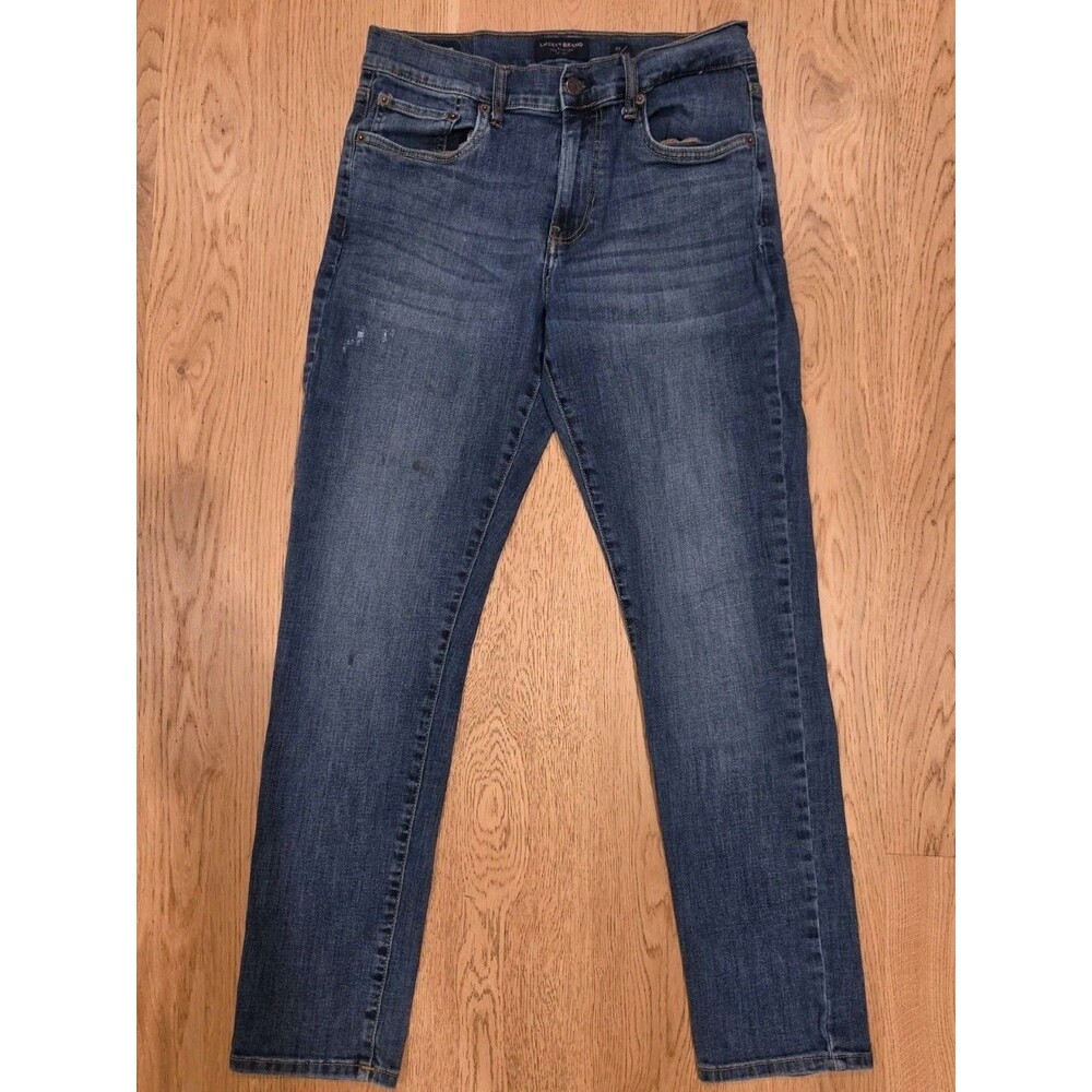 Lucky Brand Los Angeles Men's Blue Denim Jeans 412 Athetic Slim 30 X 30